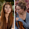 Violinistinnen Se Tsoi und Anna Egholm