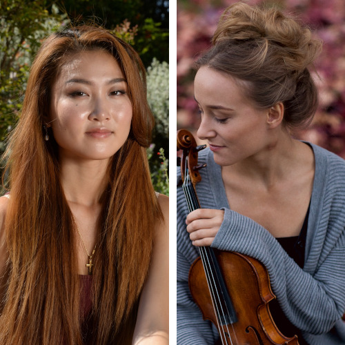 Violinistinnen: Se Tsoi und Anna Egholm